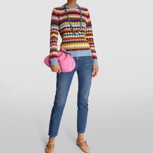 Weekend Max Mara Straight and Slim Jeans in Medium Blue Denim Wash size 2